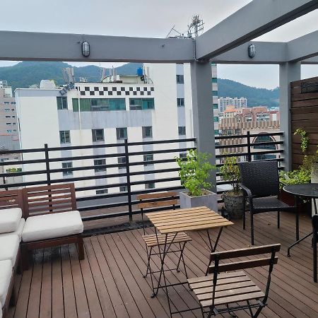 Jinwoo Prestige Hotel Geoje Buitenkant foto